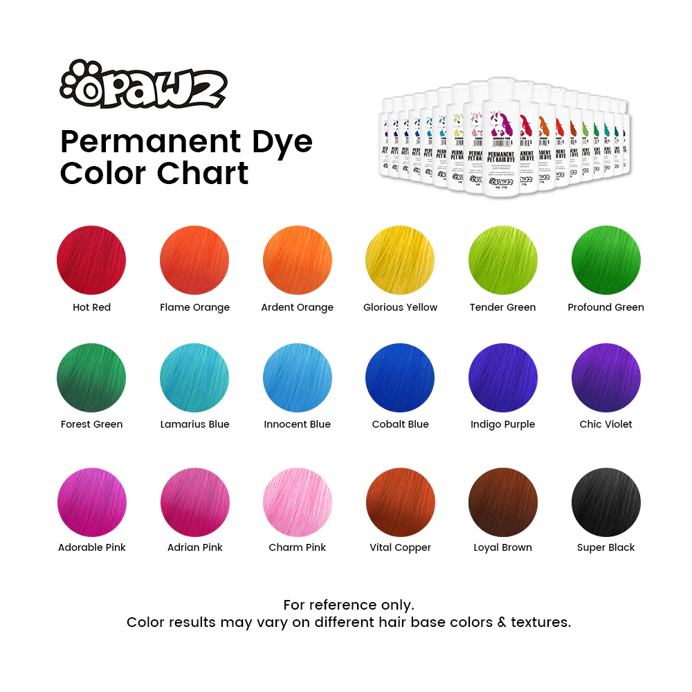 NEW MINI BOTTLES Opawz Permanent Dye