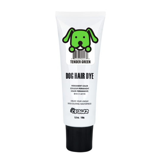 Green dog online hair dye